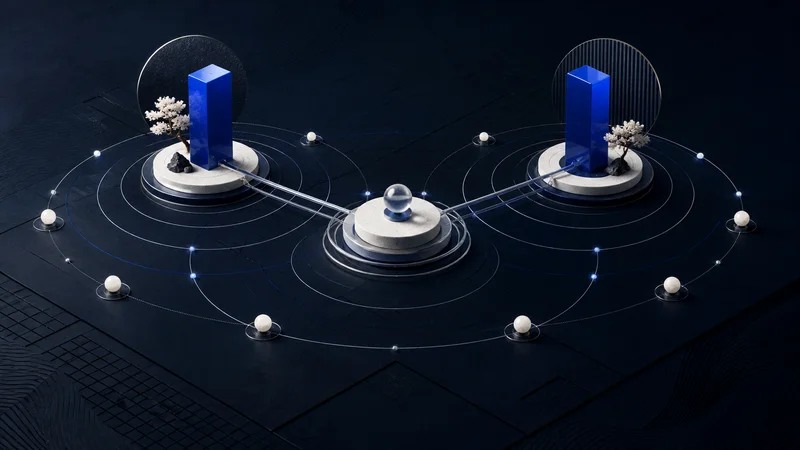 Abstract hosting network with two Japanese origin points and a distributed delivery edge