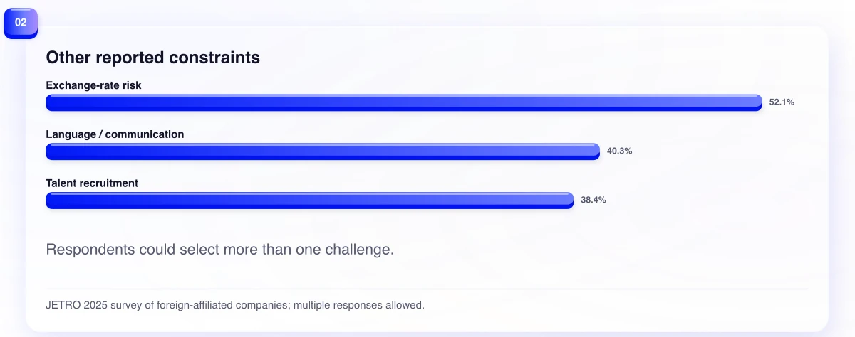 Other reported constraints. Respondents could select more than one challenge.